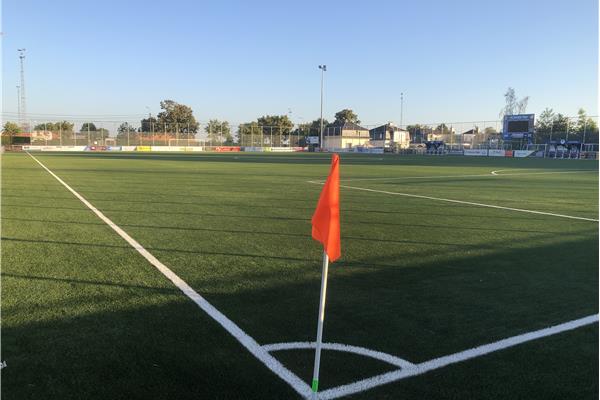 Rénovation terrain de football synthétique FC Eupen - Sportinfrabouw NV